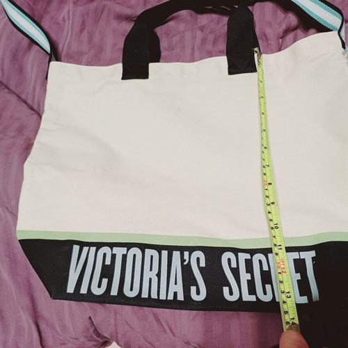 Victoria's Secret beach bag medium size new, white