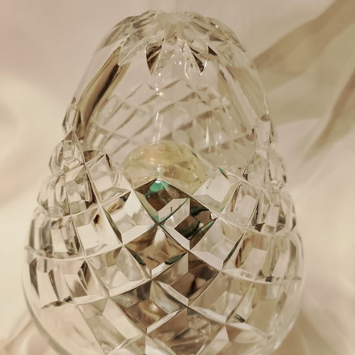 Vintage crystal lamp like new
