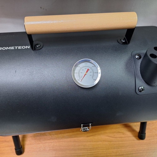 Portable grill with two cooking surfaces new