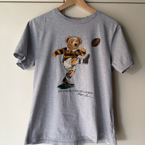 Polo Ralph Lauren T shirt gray like new, size L