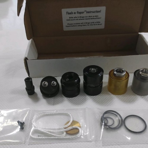 YFTK Flash E-Vapor v4.5 S+ RTA μεταχειρισμένος, με 2 γνήσια τανκς