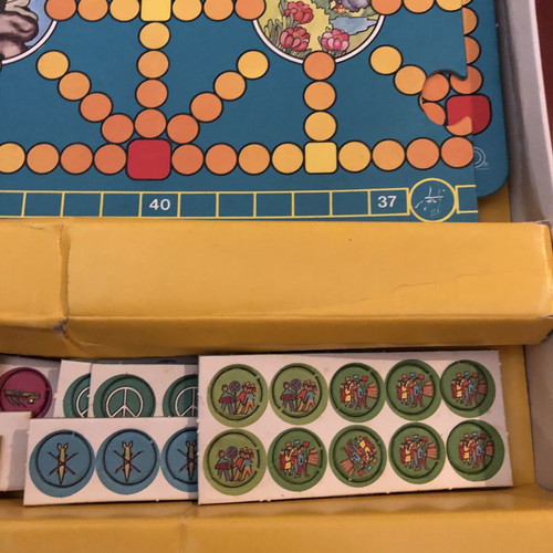 Vintage board game EIRHNH KAI AFOPLISMOS used