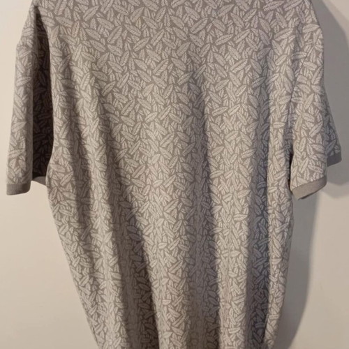 Kensington Eastside short sleeve button-up shirt XL like new, white gray