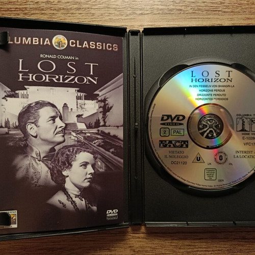 Lost Horizon DVD like new with Greek subtitles