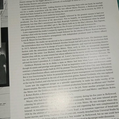 Book The MGM Story like new, history of 1,714 films