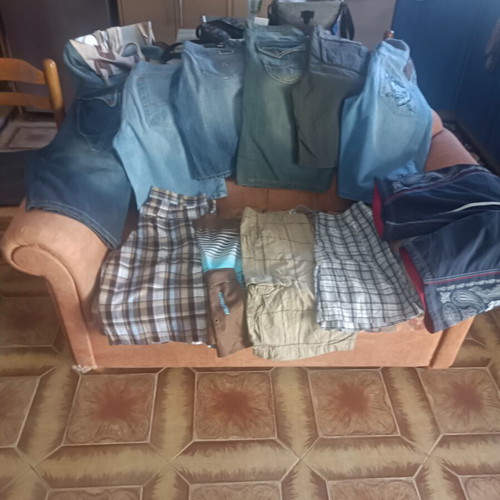 Denim bermuda shorts from America like new, size 34