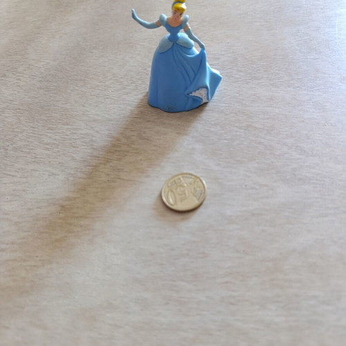 Cinderella princess figure used