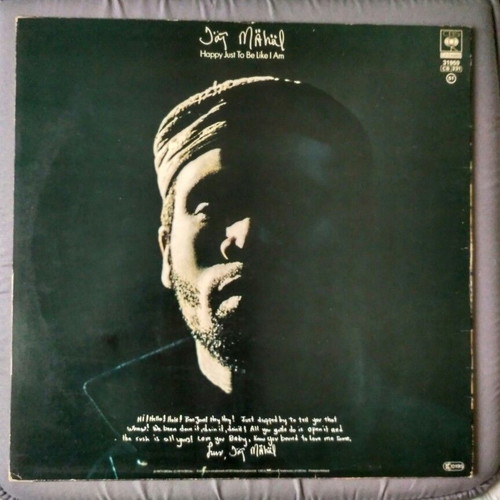 Taj Mahal Happy Just Like The Way I Am vinyl used, country