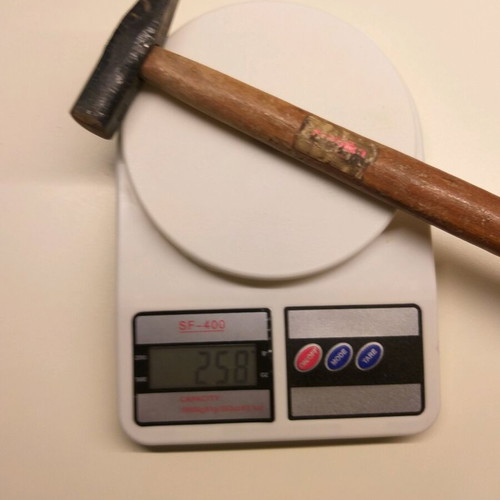 Ambika hammers used, set of 2 with wooden handle