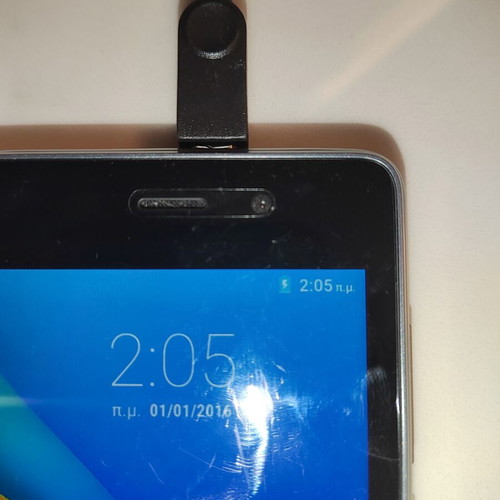 Leagoo smartphone used, black, memory card included