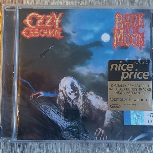 Ozzy Osbourne Bark At The Moon CD new, remastered with bonus tracks