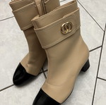 Tulipan women's ankle boots size 41 like new, beige