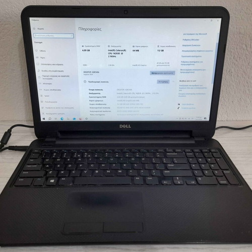 Dell Inspiron 15-3531 laptop, Intel Celeron, 4GB RAM, 120GB SSD