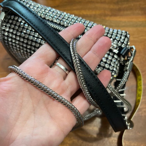 Bag with double strap like new, almost unworn