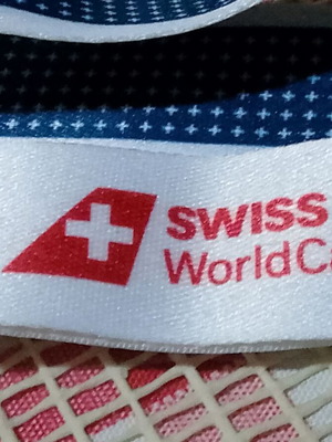 Lanyard SWISS WorldCargo καινούργιο, αυθεντικό airline promo