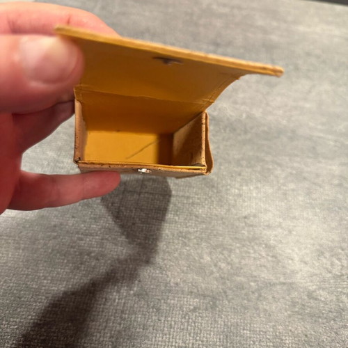 Cigarette case new, made of cork