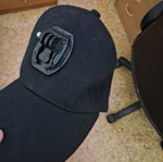 Cap with mount for GoPro