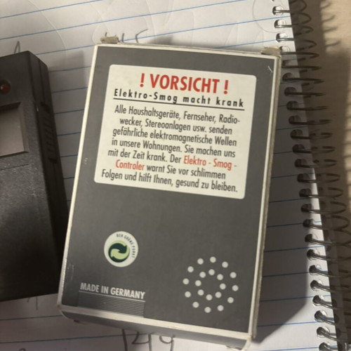 Mini Electro Smog Controller used with box, made in Germany