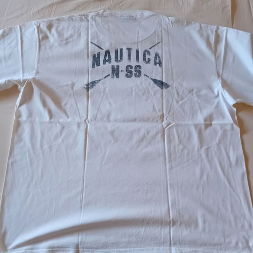 Nautica t-shirt men's XL used, white