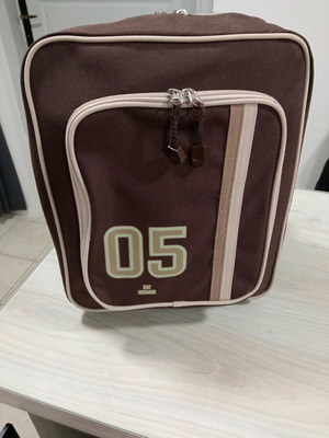 Crossbody bag brown new durable material for daily use