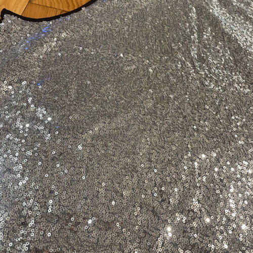 Men's sleeveless shirt with sequins like new, size S