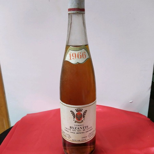 Various old and rare wine bottles
