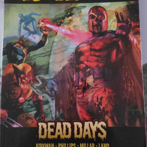 Marvel Zombies Dead Days comic used, 1st printing 2012