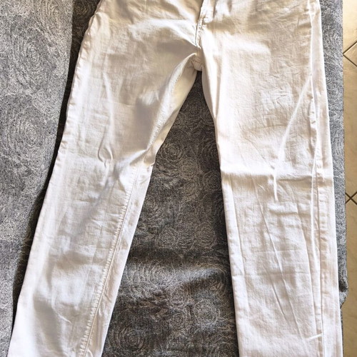 Miss Good White Elastic Pants like new, size 52