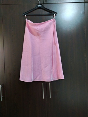 Γυναικείο σετ σακάκι και φούστα Lussile νούμερο S σαν καινούργιο ροζ