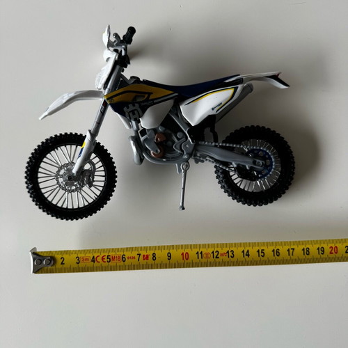Maisto Collectible Husqvarna FE 501 Miniature used, black-yellow 1:12