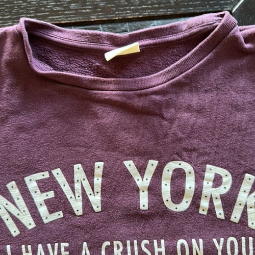 Zara hoodie for girls 11/12 years old used, purple
