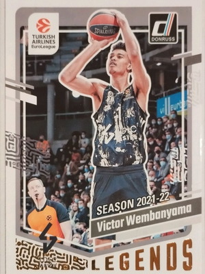 Victor Wembanyama Legends 2023-2024 Panini Donruss Euroleague Basketball καινούργιο