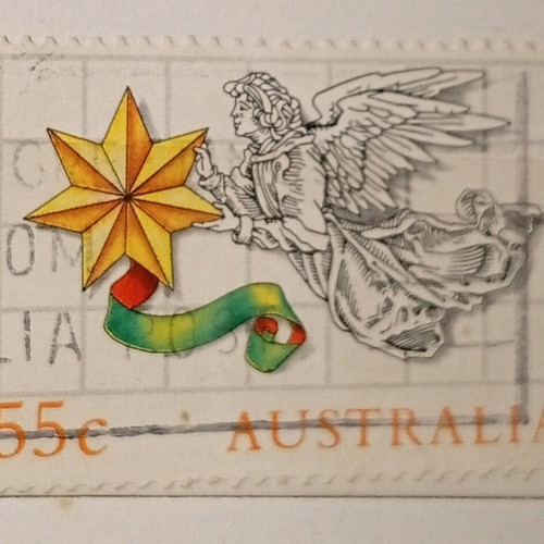 Australia stamps used, pack of 3 pieces