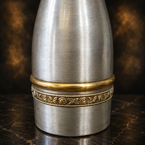 CENK Austria old metal bottle