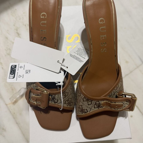Guess brown mules, size 41, new with tags