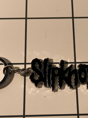 Slipknot keychain like new, black