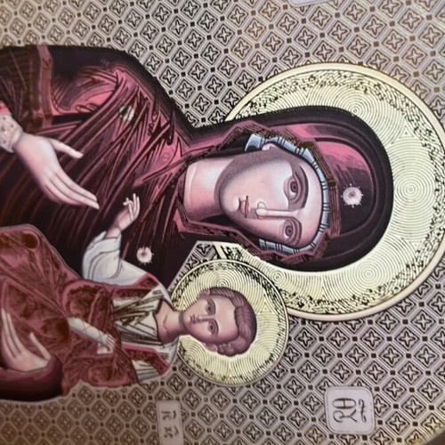 Religious icon used
