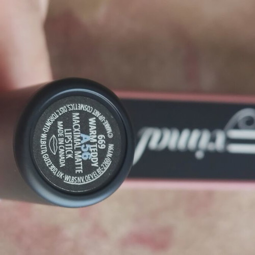 Mac Xmimal Matte Lipstick 669 Warm Teddy Silky Matte new