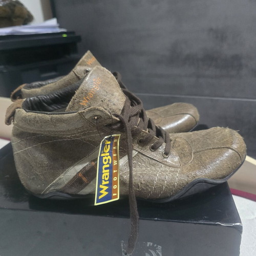 Wrangler μποτάκια μέγεθος 43 καινούργια, καφέ