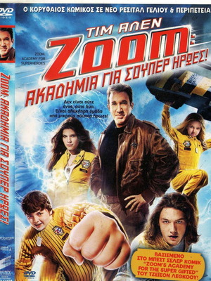 Zoom: Academy for Superheroes DVD used with subtitles
