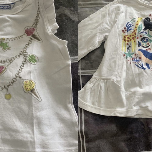 Girls' clothes pack 2-3 years used, 24 pieces in excellent condition