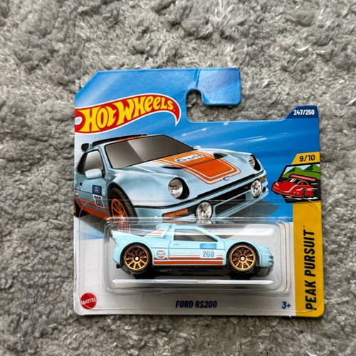 Hotwheels Ford Rs200 Gulf new sealed