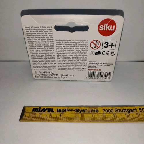 Siku Diecast 1342 Jeep Wrangler 1:55 scale new sealed