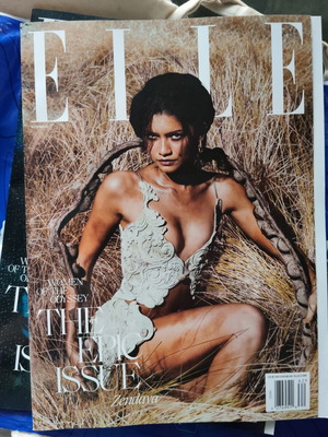 Συλλεκτικό Περιοδικό Elle USA The Epic Issue καινούργιο με Zendaya και σταρ του Χόλιγουντ