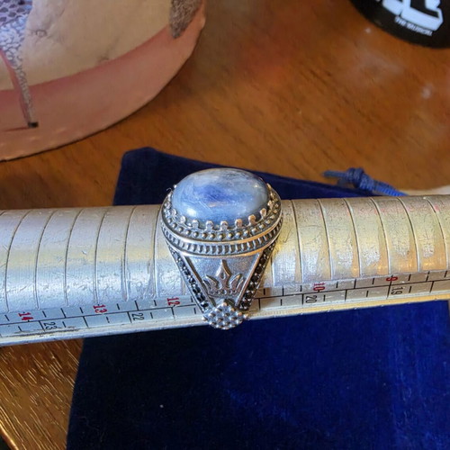 Men's Silver Ring 925 with Natural Pietersite, Handmade, New
