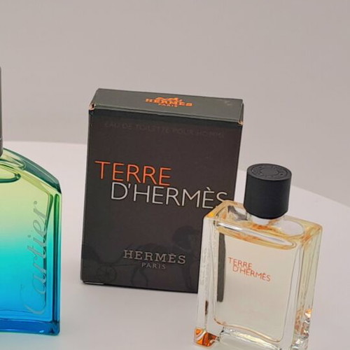 Cartier Declaration 10ml και Terre d'Hermès μινιατούρες καινούργιες, limited edition