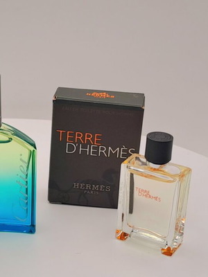 Cartier Declaration 10ml και Terre d'Hermès μινιατούρες καινούργιες, limited edition