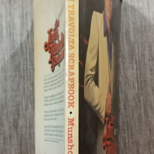 Book The John Travolta Scrapbook used, English