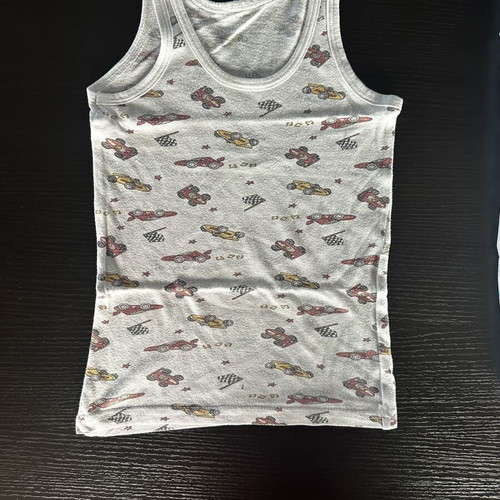 Boy shirts used, bundle of 4 for ages 2-4, cotton, white
