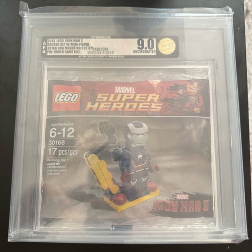 Lego Marvel Iron Man 3 collectible polybag new, AFA 9.0